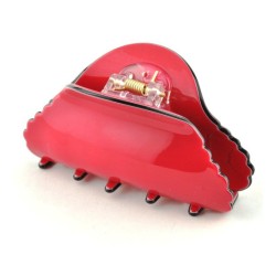 Краб для волосся довжина 8см червоний К2295-2-1