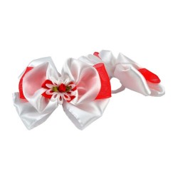 Детские банты белые Р1220-1к2 пара