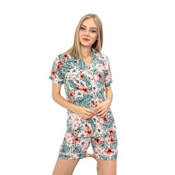 Пижама шорты и кофта 100% котон 60359