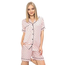 Пижама шорты и кофта 100%котон 60360 S