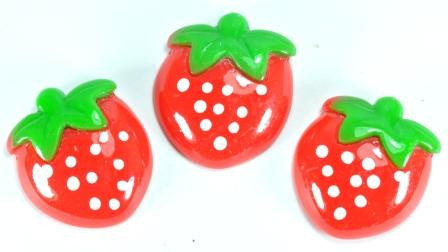 Кабашони полуничка 50шт 2,6х2,2см 16