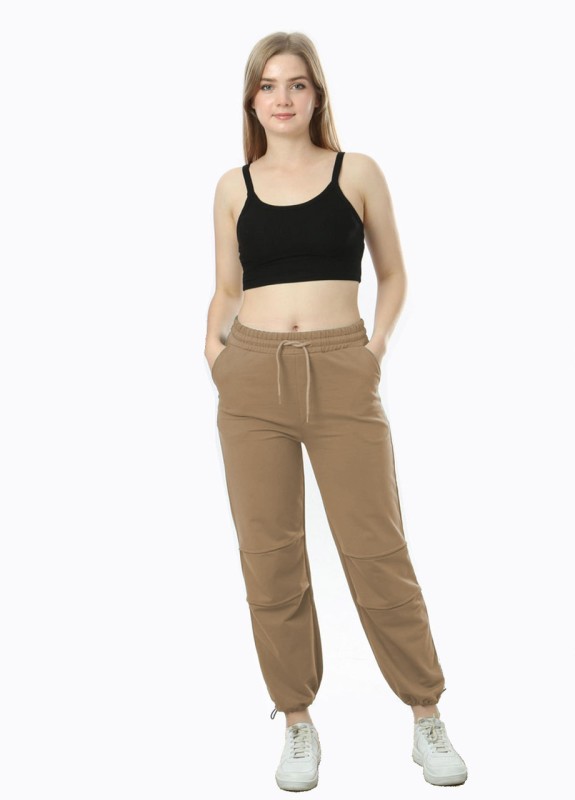 Спортивные брюки женские карго трикотажные POG 3023-2