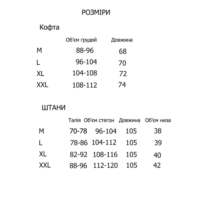 Піжама жіноча U1084