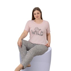 Пижама женская штаны и футболка U6861 XL
