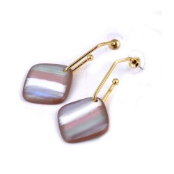 Серьги мед сталь СГ6500-8