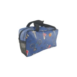 Косметичка дорожня синя 6064-2