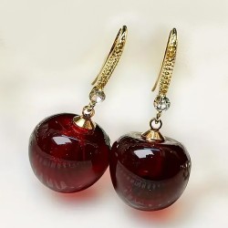 Серьги вишенки СГ6900-1