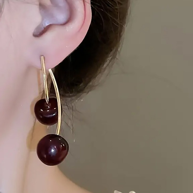 Серьги вишенки СГ6900-2