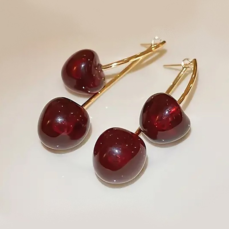 Серьги вишенки СГ6900-2
