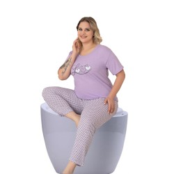 Пижама женская штаны и футболка U7207 XL
