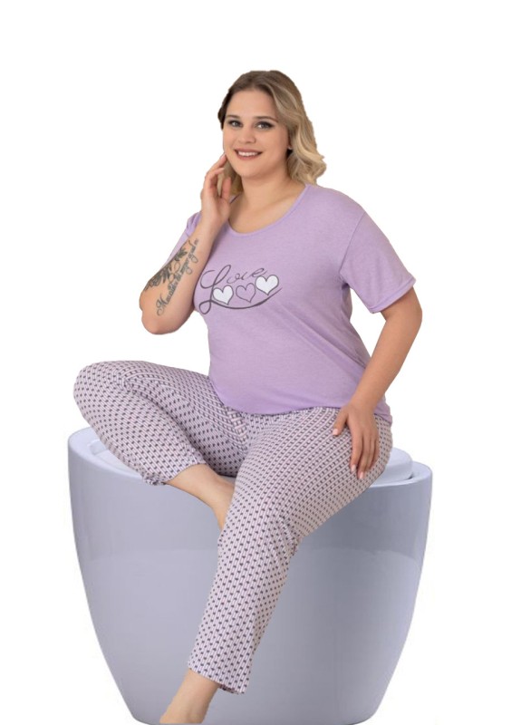 Пижама женская штаны и футболка U7207 XL