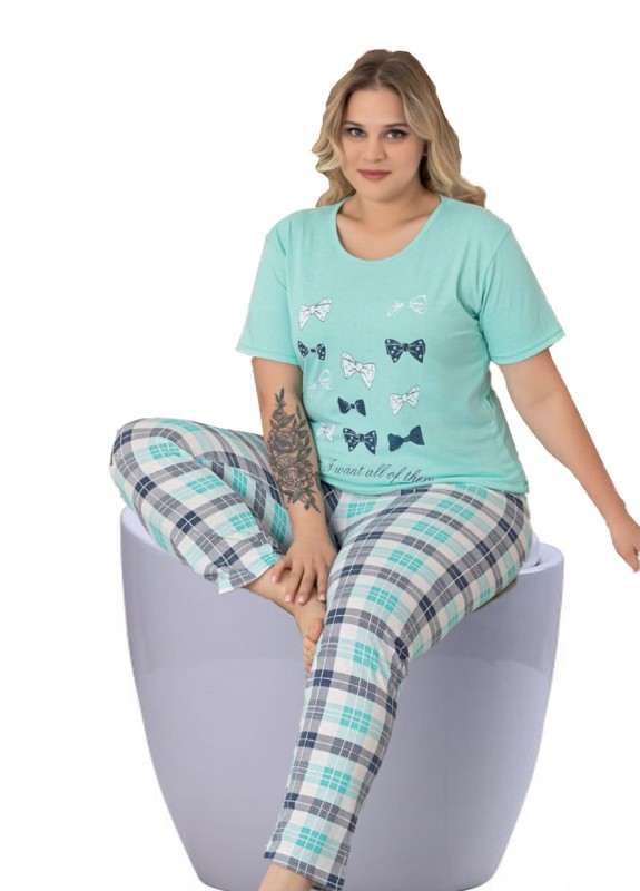 Пижама женская штаны и футболка U7203 XL