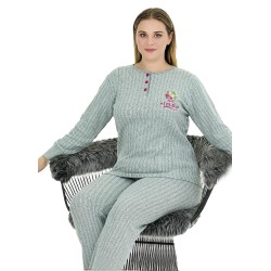 Піжама жіноча Батал м'ята P07015 3ХL