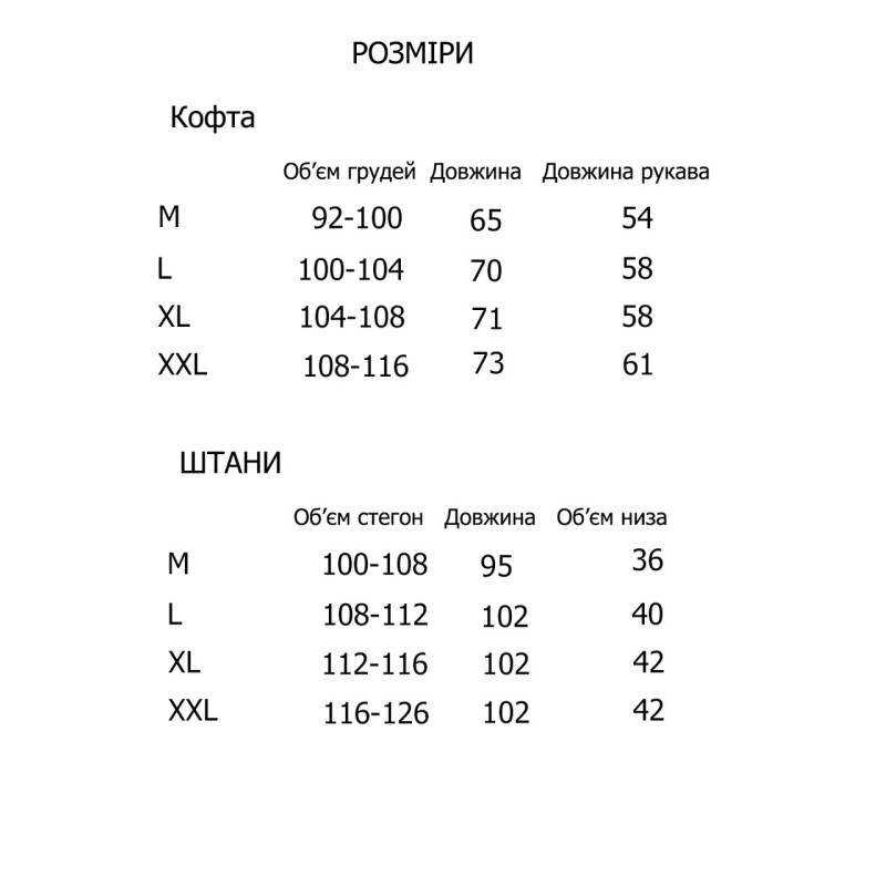Женская пижама мята U7466