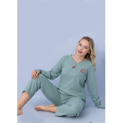 Женская пижама мята U7466