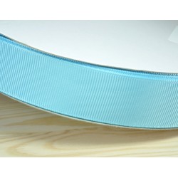 Репсовая лента 25мм 91м голубая ЛР25-0062