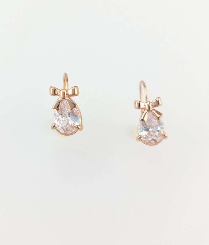 Серьги с кристалом СГ3900-2-1